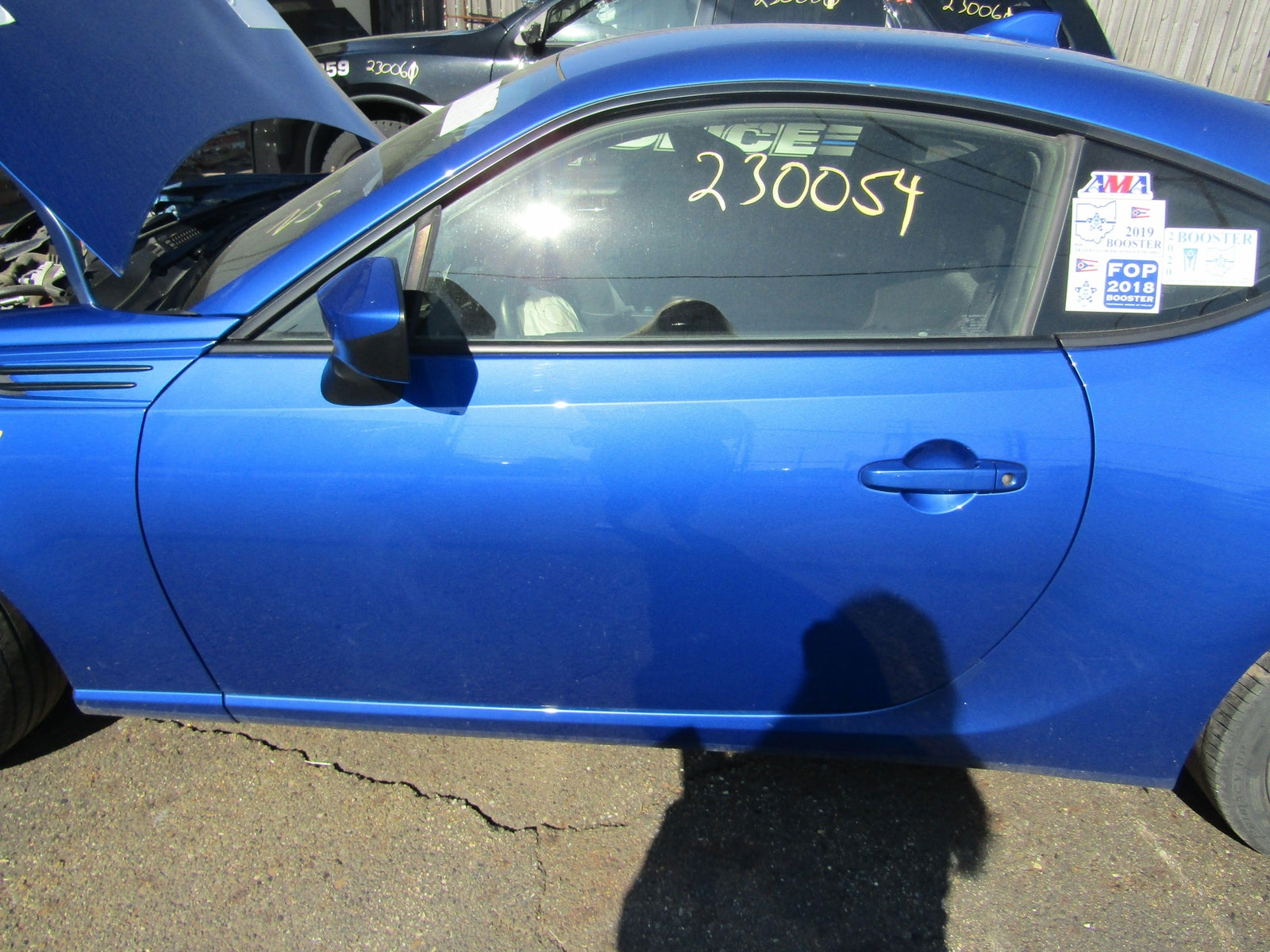 FRONT DOOR SHELL BLUE K7X SUBARU BRZ Left 13 14 15 16 17 18 19 20