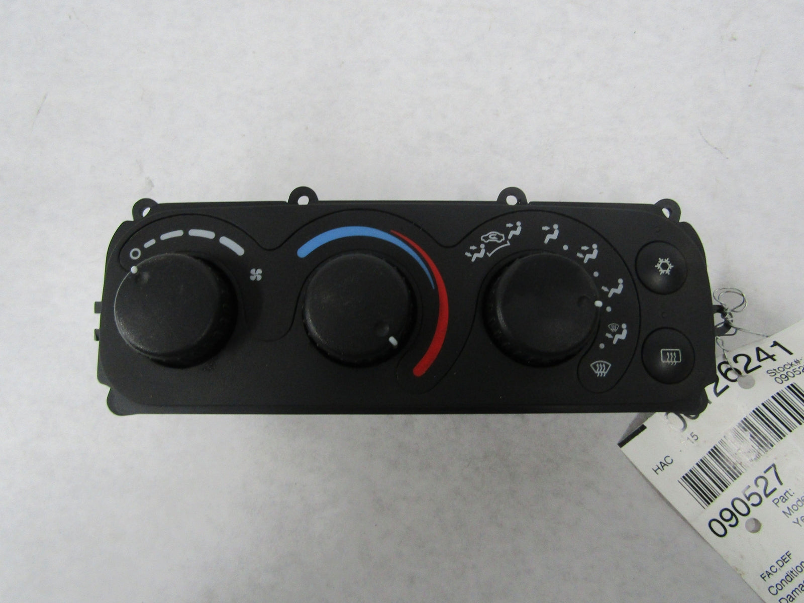 Heater A/c Control DODGE INTREPID 98 99 00 01 02 03 04 – Fox Auto