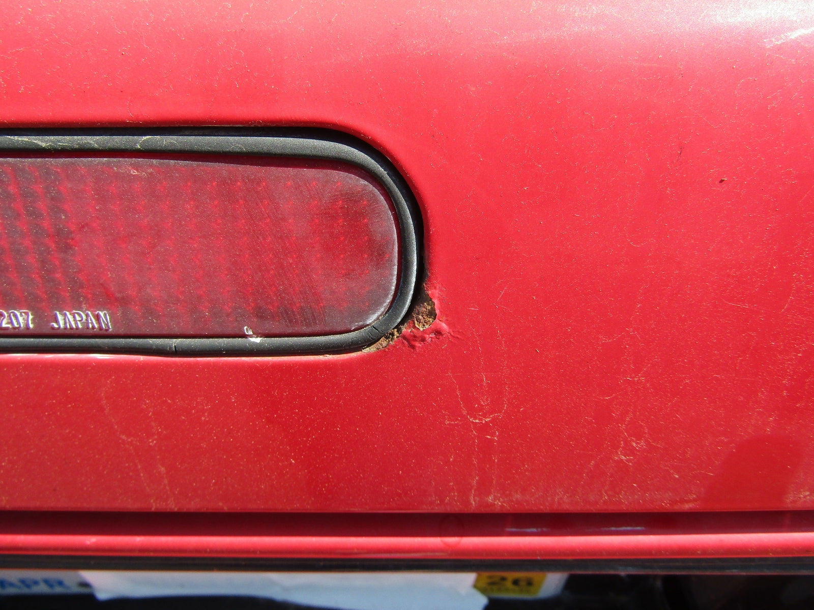 DECK LID RED CONVERTIBLE MAZDA RX7 88 89 90 91 – Fox Auto Salvage