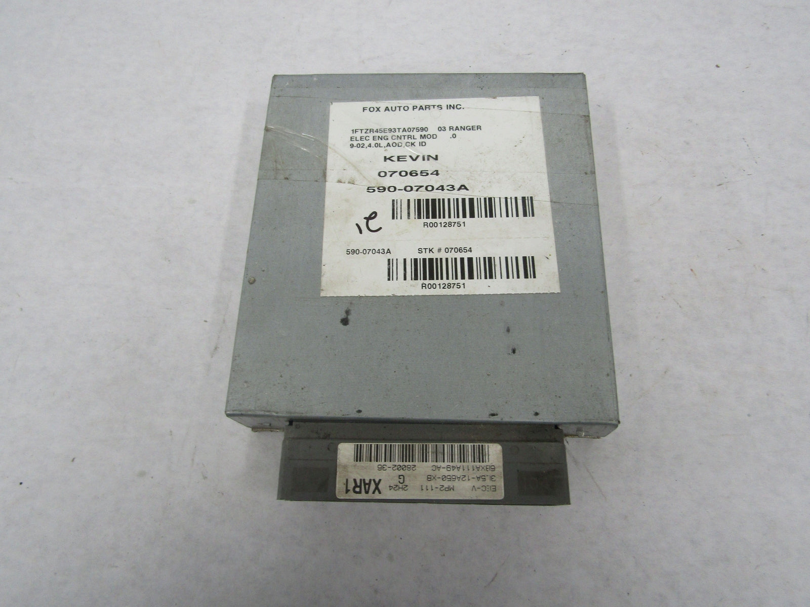 Electronic Control Module FORD RANGER 03 – Fox Auto Salvage & Parts
