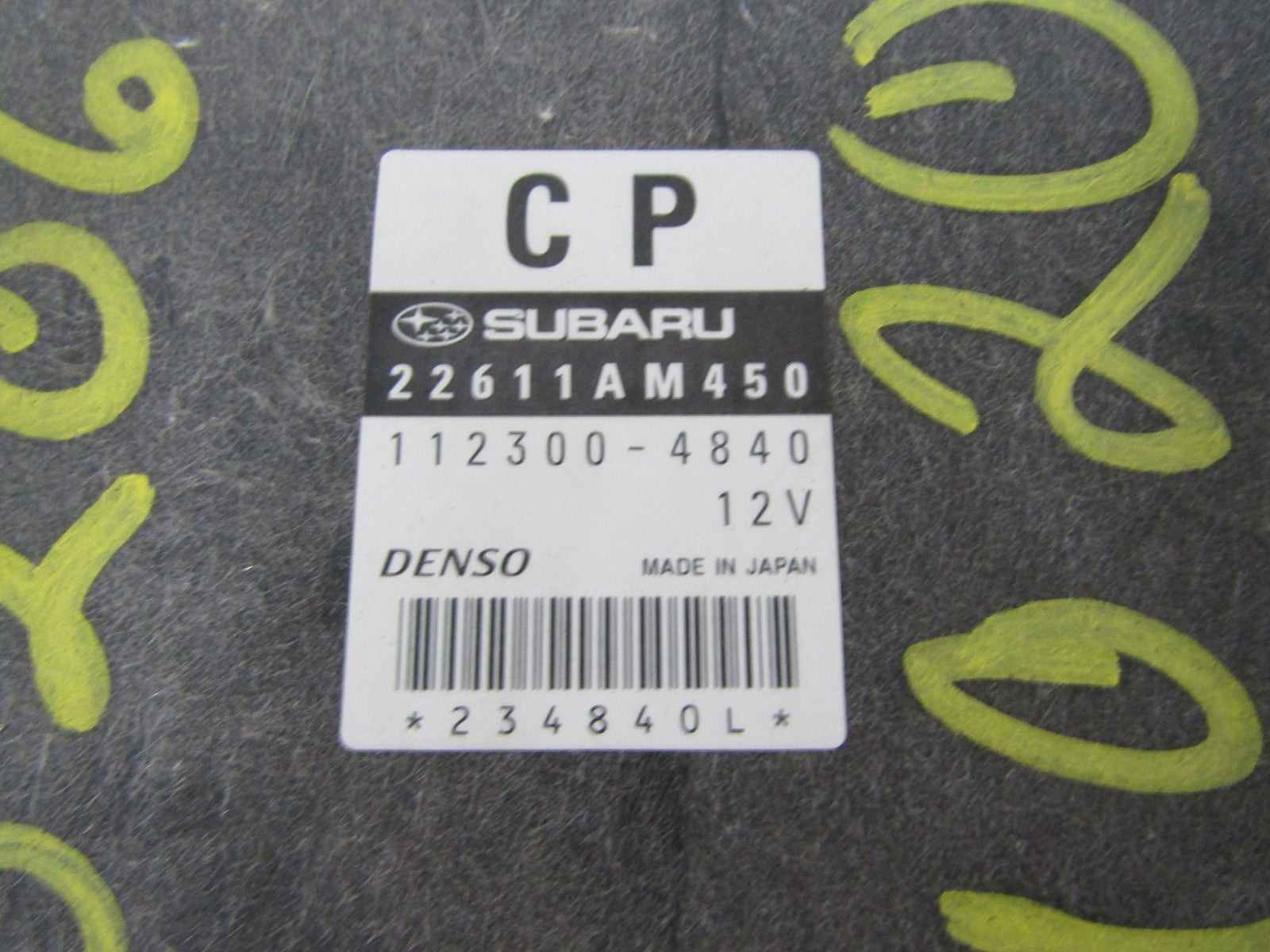 Engine/motor Brain Box SUBARU IMPREZA 07 – Fox Auto Salvage & Parts