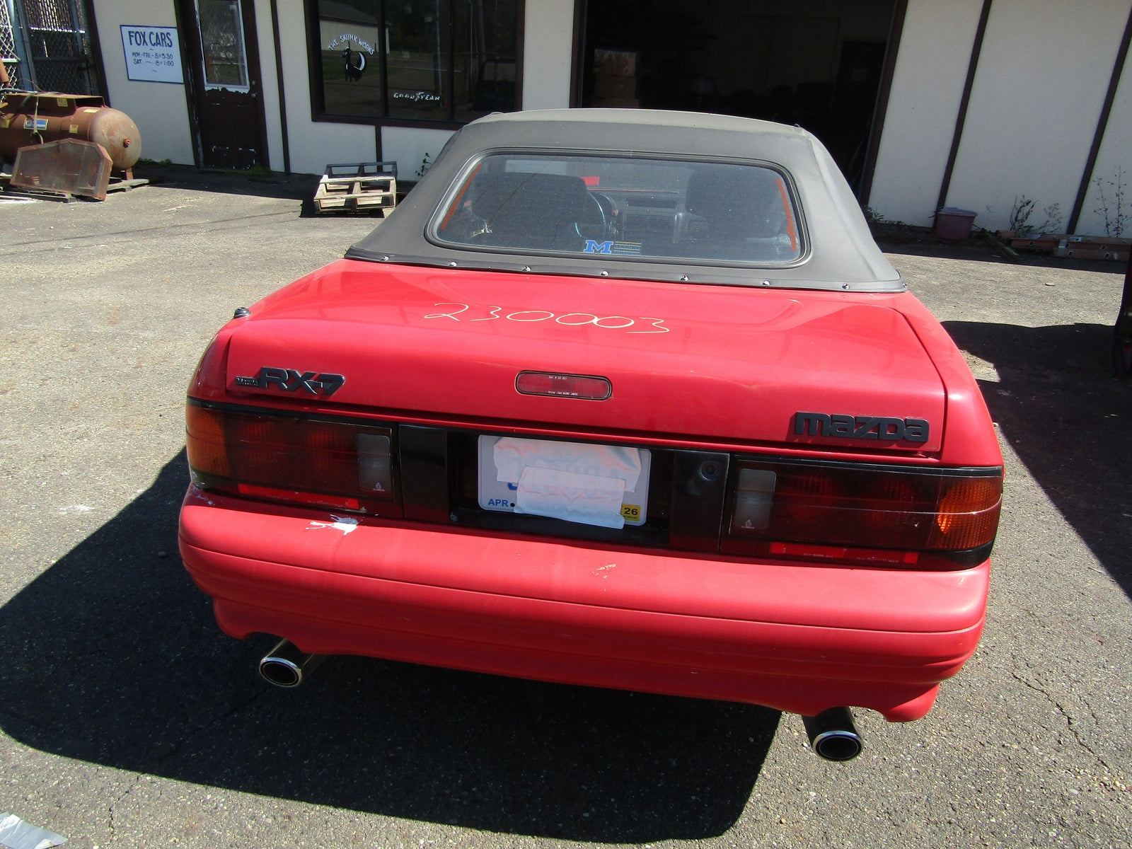 トップス 88 ROOF CONVERTIBLE TOP BLACK MAZDA RX7 88 89 90 91 – Fox Auto