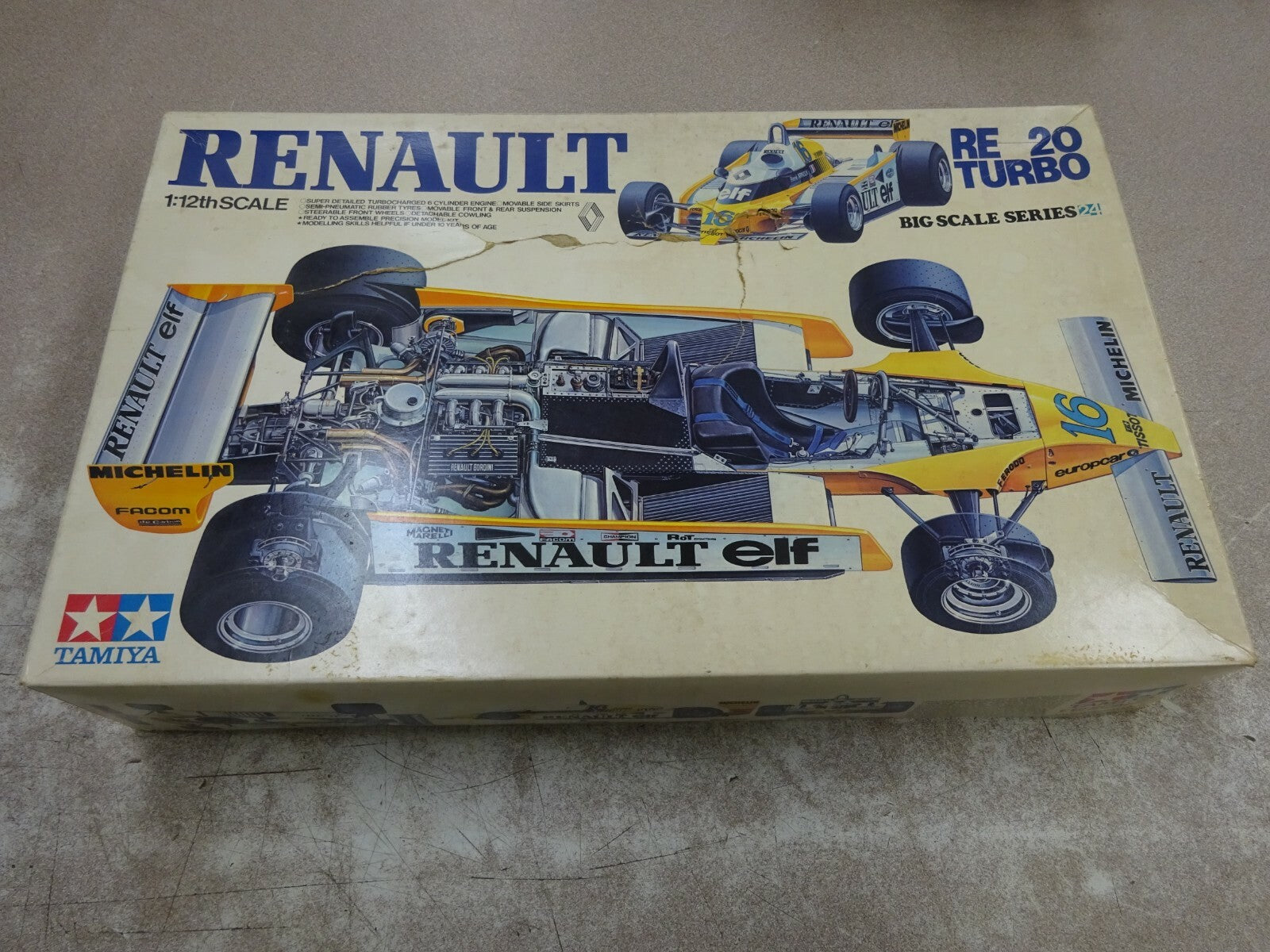 TAMIYA RENAULT RE 20 TURBO 1/12 – Fox Auto Salvage & Parts